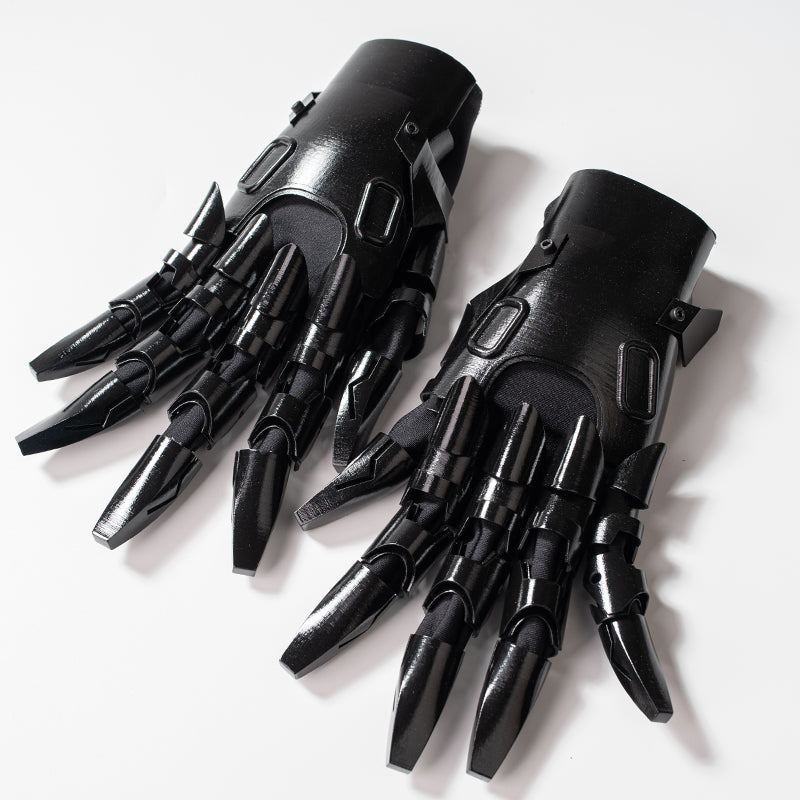 Punk Mechanical Knight Hand Armour Men's And Women's Gloves