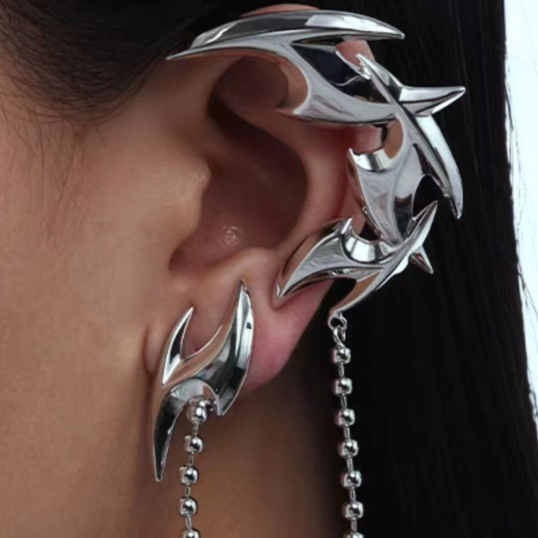 Dart Shape Tassel Ear Loop Designer All-in-one