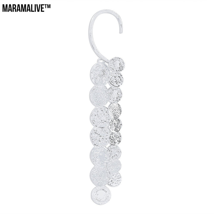 Alloy Multi Layer Circle Earrings