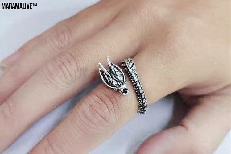 Awesome Style Retro Dragon Ring