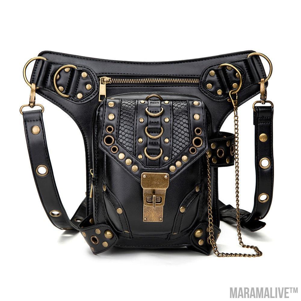 Chain Bag Female Small Bag Steampunk Retro Locomotive Bag Lady Shoulder Messenger Bag Female Waist