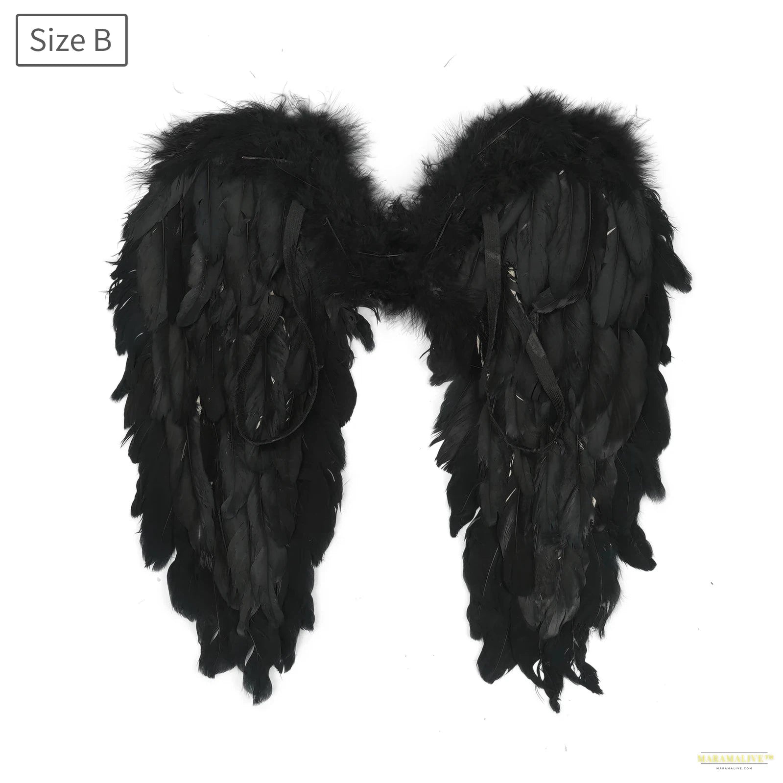 Children Adult Angel Devil White Black Feather Wings Fallen Angel Cosplay Little Wings Halloween Carnival Birthday Party Costume