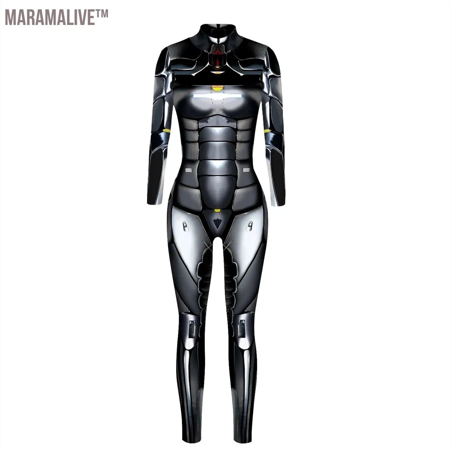 Cosplay Costume New Design Robot Punk Jumpsuit punk Zentai Halloween Bodysuit Adult Carnival Clothing