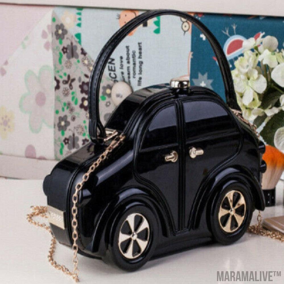 Creative Acrylic Car Shape Box Bag