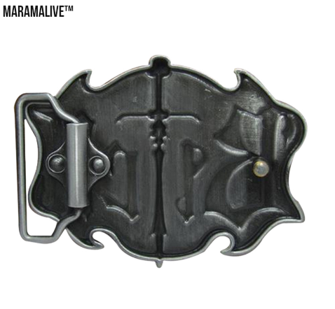 Cross Skull Cowboy Belt Buckles