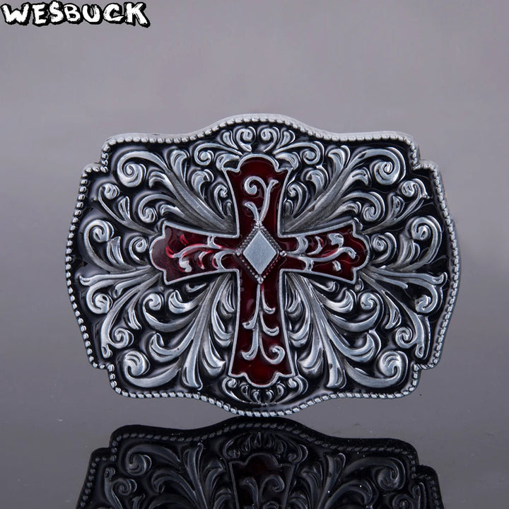 Crossing Skull Belt Buckles – Unusual Metal Buckles for Trendy Cowboys & Cowgirls