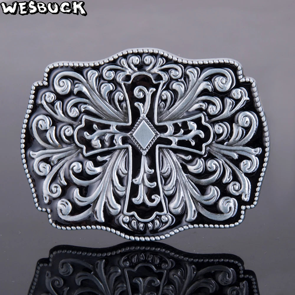 Crossing Skull Belt Buckles – Unusual Metal Buckles for Trendy Cowboys & Cowgirls