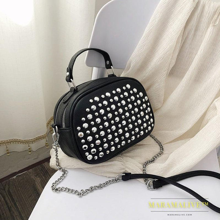 Diamond-Studded Women's Trend Chain Shoulder Bag