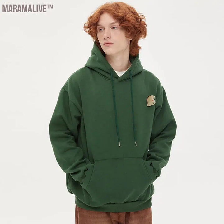 Dinosaur Hoodie Fin Tail Loose Y2K Pullover Sweatshirt Men Harajuku Oversized Hip Hop Streetwear Hoodie Fleece Tracksuit