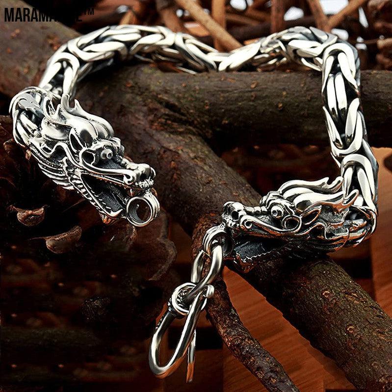 Double-headed Keel Bracelet Punk Gothic