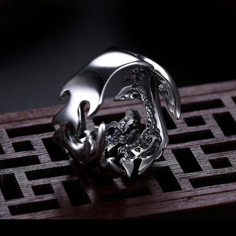 Dragon Silver Ring