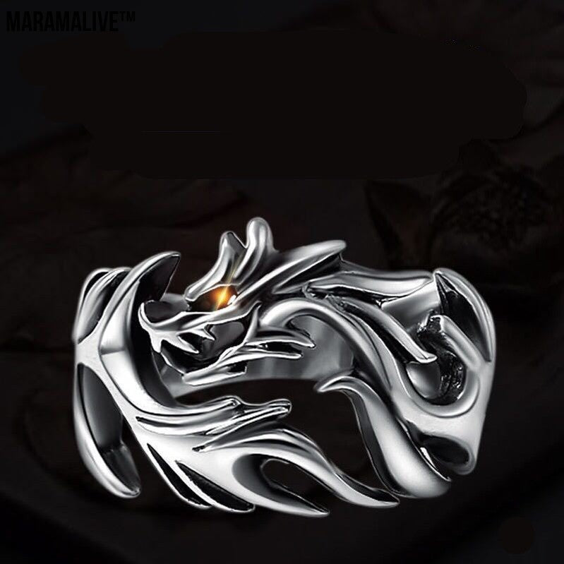 Dragon Silver Ring