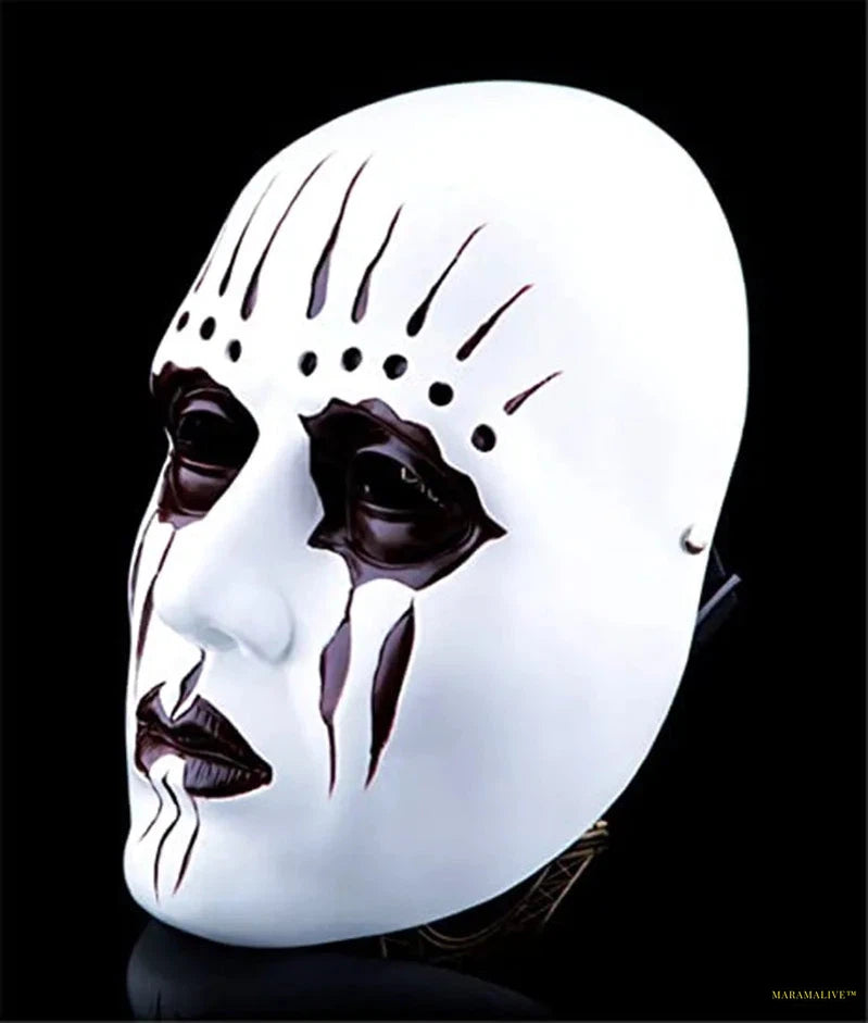 Drummer Cosplay Adult Mask Halloween Party Costume Face Props