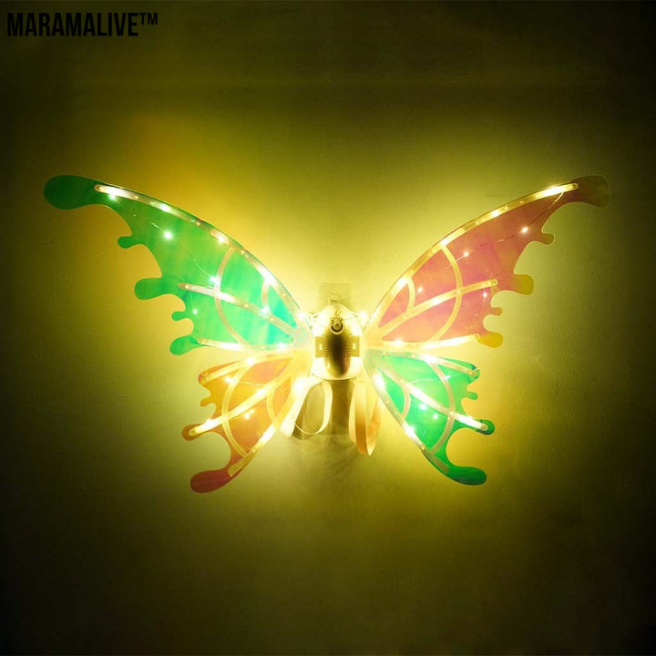 Electric Wings Luminous Elf Wings FARCENT Angel Wings Children's Outdoor Stage Props