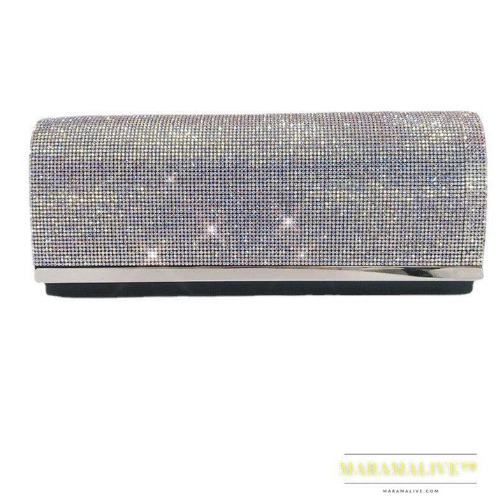 European And American Diamond-studded Full Diamond Banquet Clutch