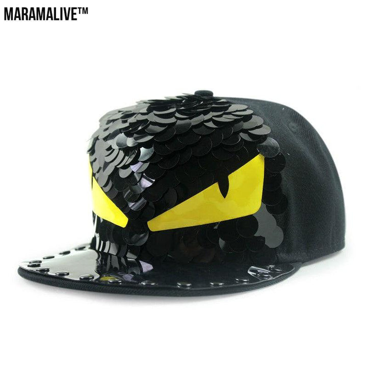 European And American Harajuku Style Hat Nail Cross Skull Rivet