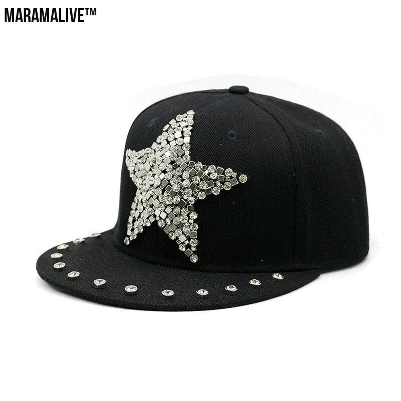 European And American Harajuku Style Hat Nail Cross Skull Rivet