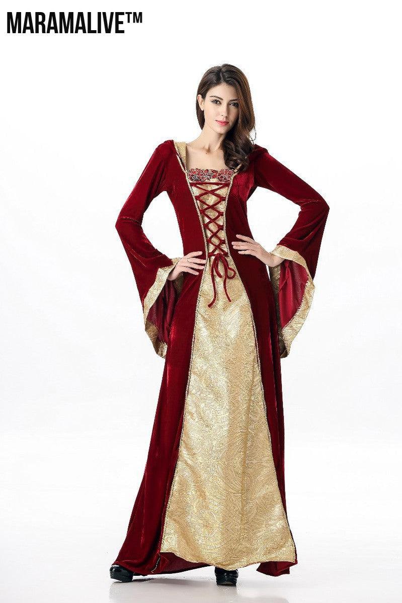 European vintage court clothing