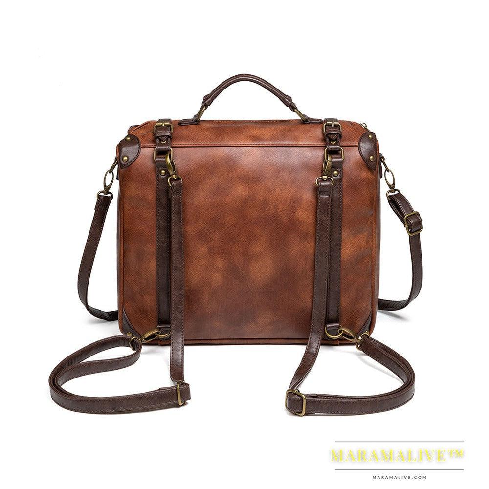 Fashion Creativity Ladies Retro Brown Outdoor Steampunk Backpack