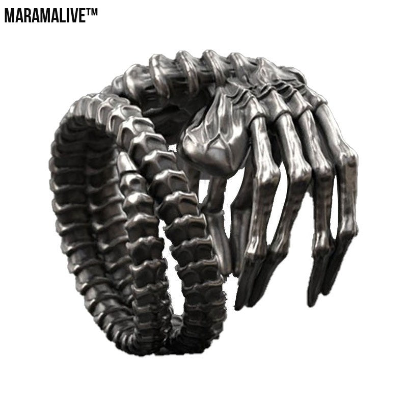 Fashion Men's Domineering Skull Claw Ring