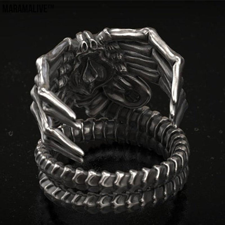 Fashion Men's Domineering Skull Claw Ring