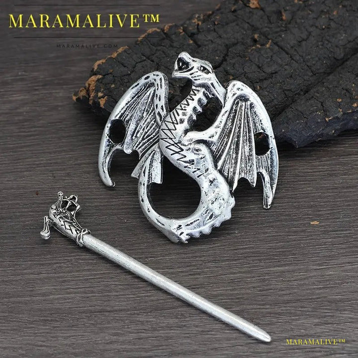 Fashion New Nordic Retro Women's Hairpin - High-Quality Viking Inspired Headwear