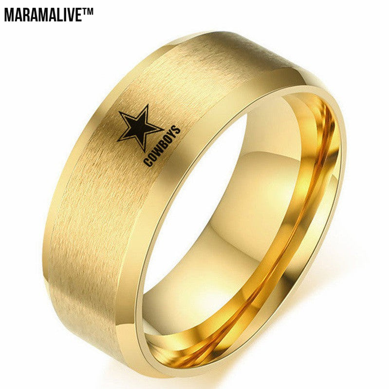 Fashion Personality Stainless Steel Man's Ring