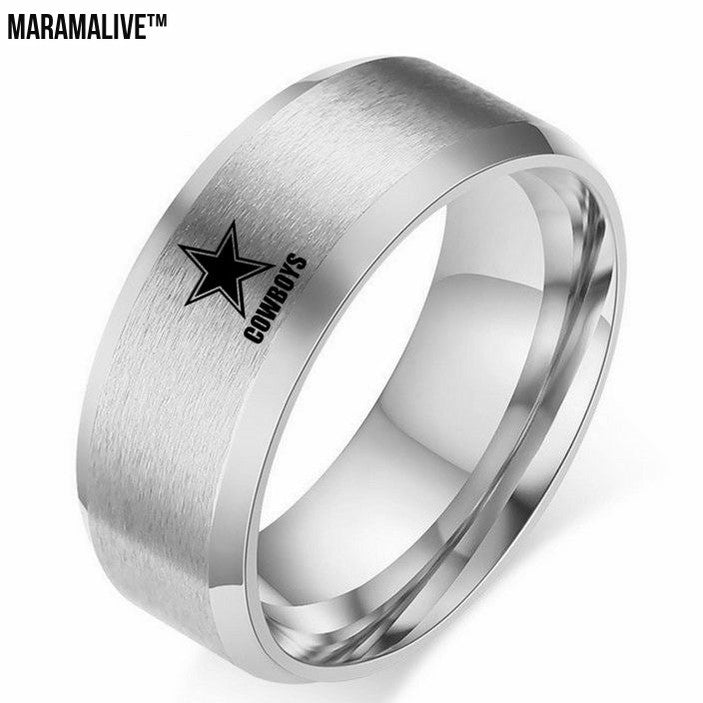 Fashion Personality Stainless Steel Man's Ring