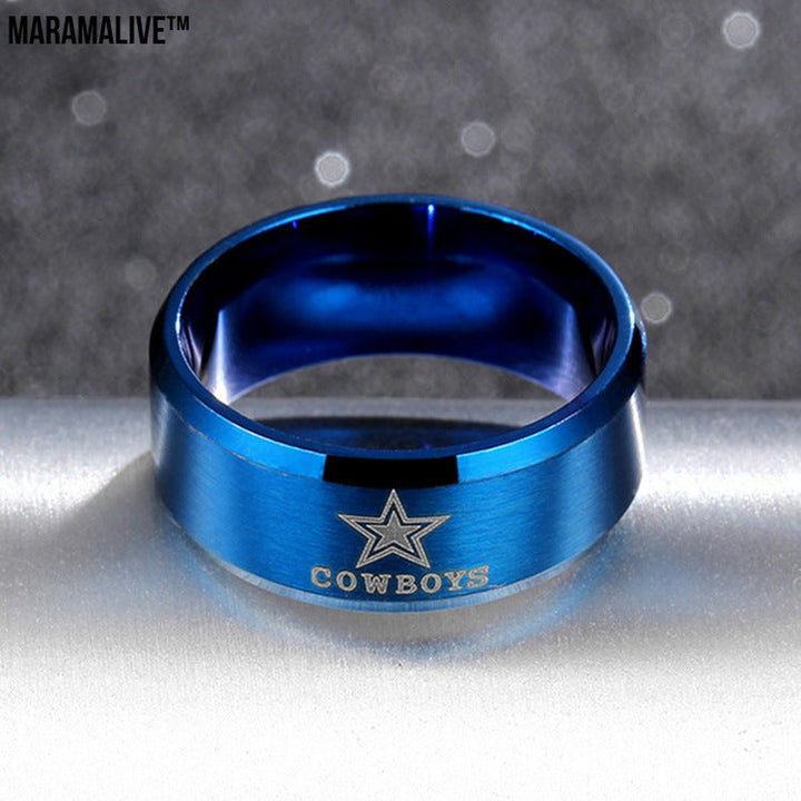 Fashion Personality Stainless Steel Man's Ring