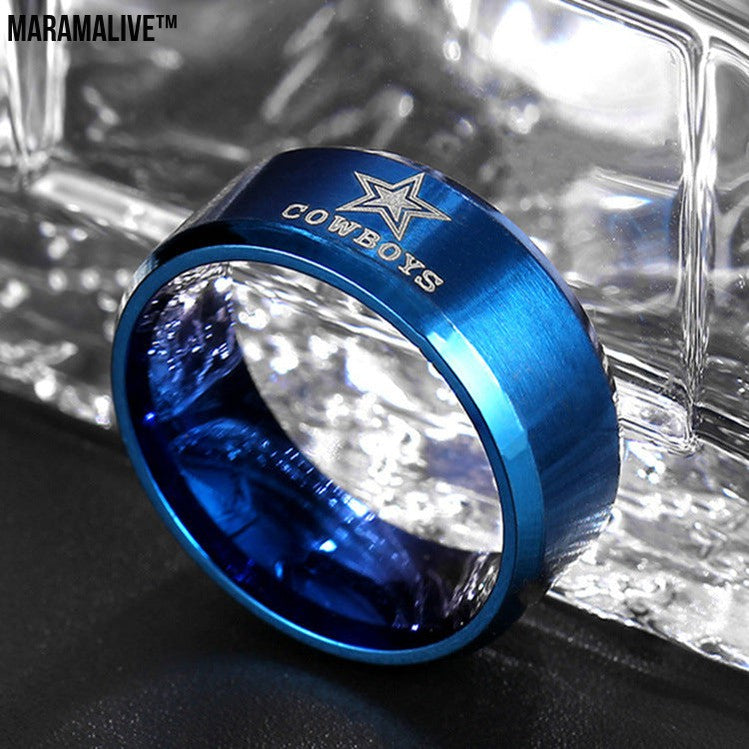 Fashion Personality Stainless Steel Man's Ring