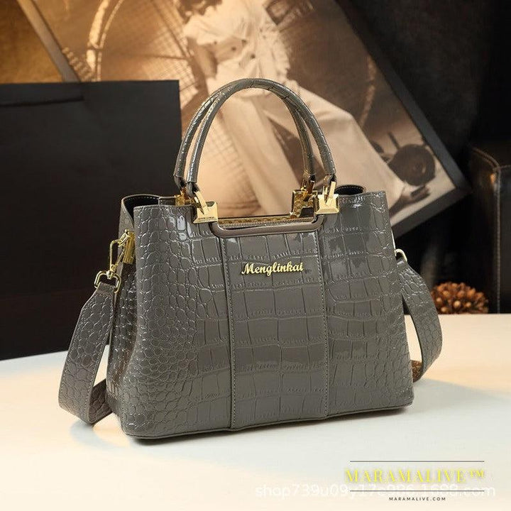 Fashion Print Atmospheric Light Luxury Handbag