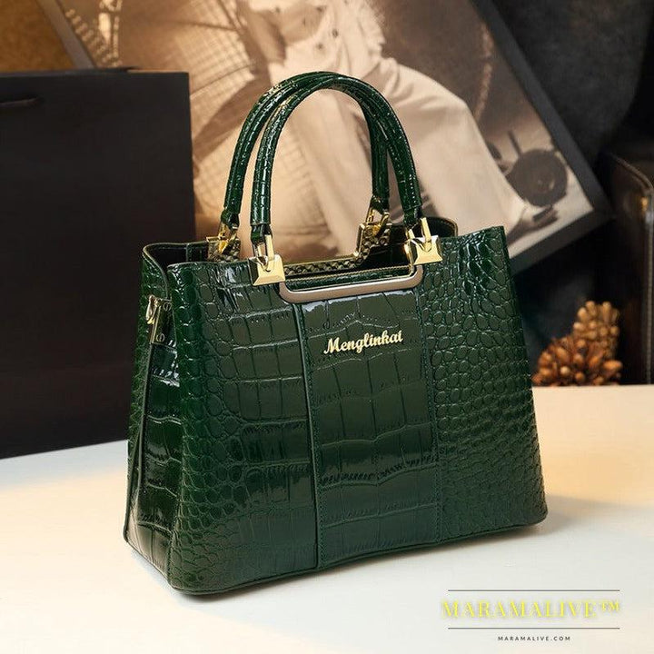 Fashion Print Atmospheric Light Luxury Handbag