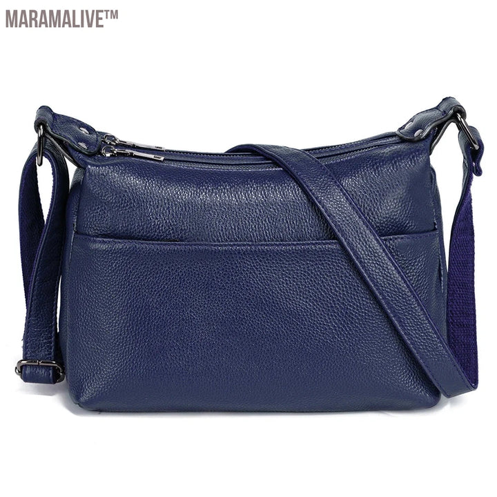 Fashion Purple Women Shoulder Bag High Quality Elegant Lady Crossbody Bags Black Messenger Bag 2024