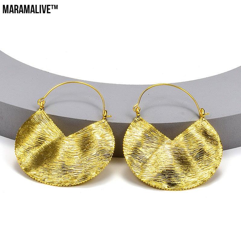 Fashion Retro Female Ornament Earrings Alloy Exaggerated