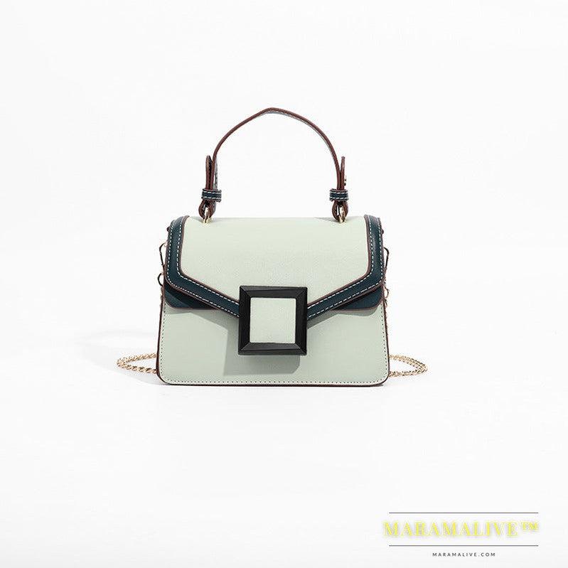 Fashion Simple One-shoulder Diagonal Small Square Bag