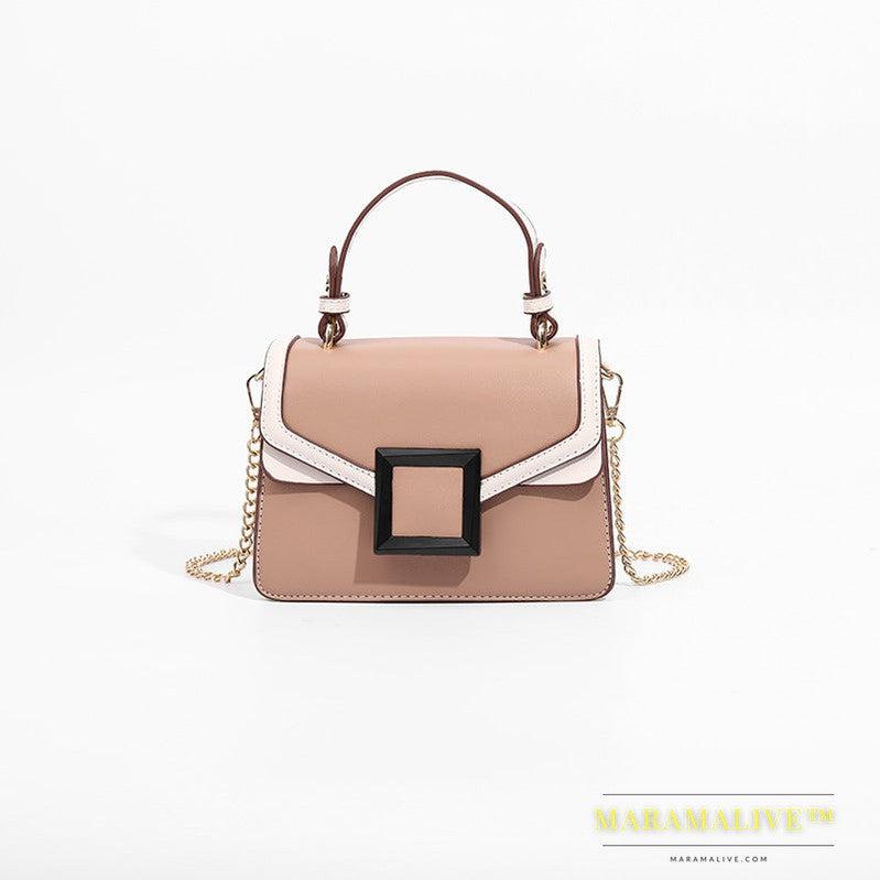 Fashion Simple One-shoulder Diagonal Small Square Bag