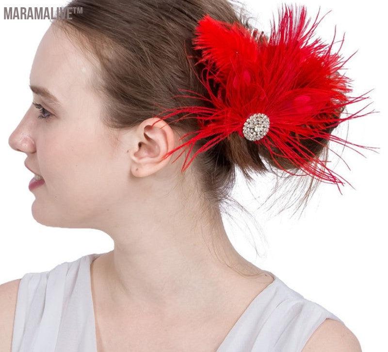 Feather Headdress Hairpin