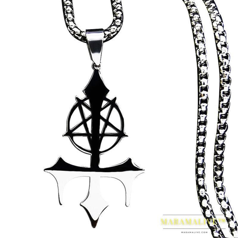 Five-pointed Star Symbol Fashion Gothic Necklace