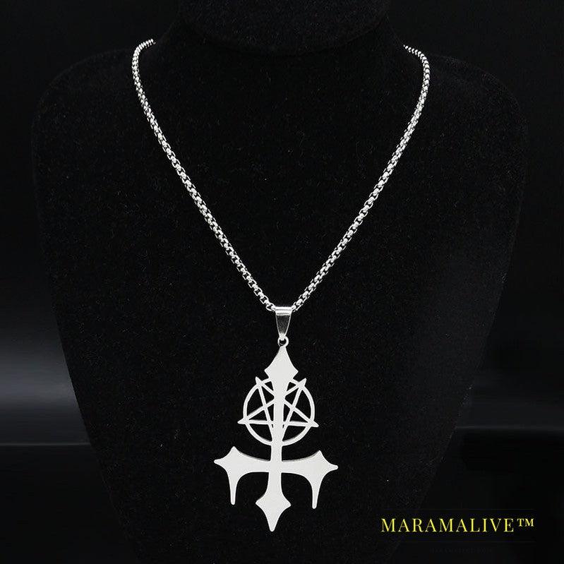 Five-pointed Star Symbol Fashion Gothic Necklace