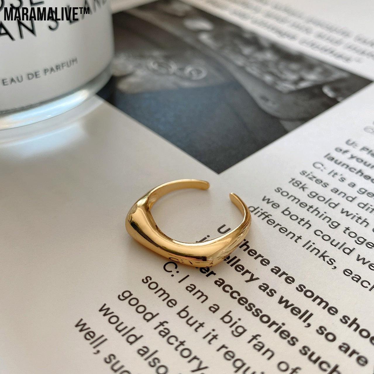 French Minimalist Ring