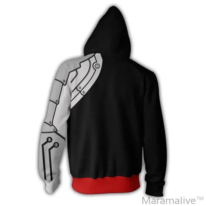 Fullmetal Alchemist Edward Elric's Autumn Zipper Jacket Hoodie Coat Anime Cosplay Sweatshirts Tracksuits Tops Clothes