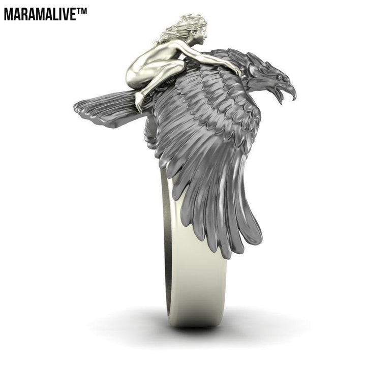 Golden Eagle Ring