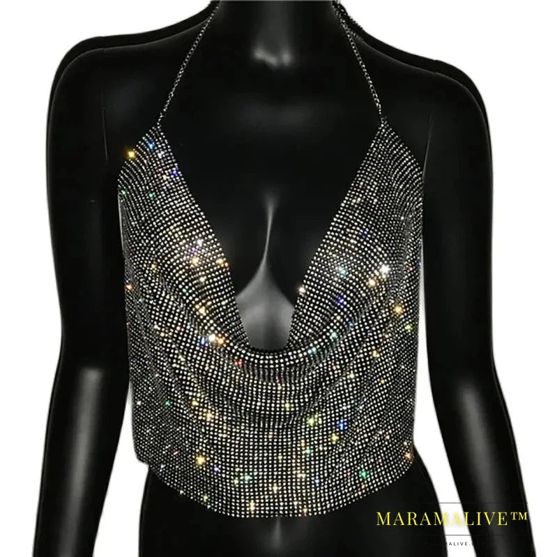 Gorgeous Glittery Crop Tops Perfect to Show Off Your Back