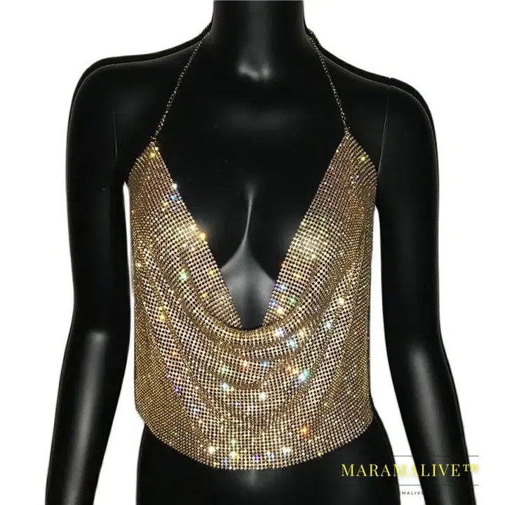 Gorgeous Glittery Crop Tops Perfect to Show Off Your Back