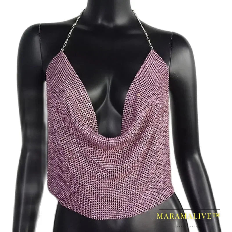 Gorgeous Glittery Crop Tops Perfect to Show Off Your Back