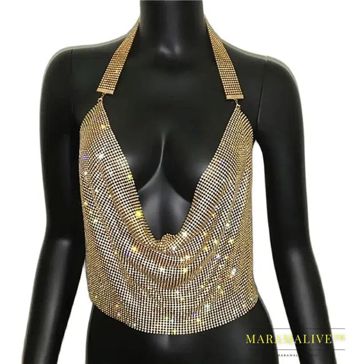 Gorgeous Glittery Crop Tops Perfect to Show Off Your Back