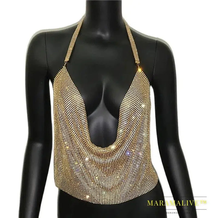 Gorgeous Glittery Crop Tops Perfect to Show Off Your Back