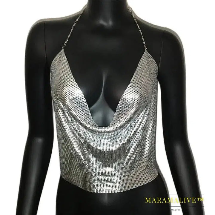 Gorgeous Glittery Crop Tops Perfect to Show Off Your Back