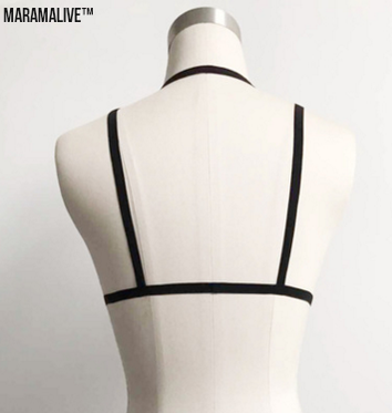 Gothic Body Harness Bra