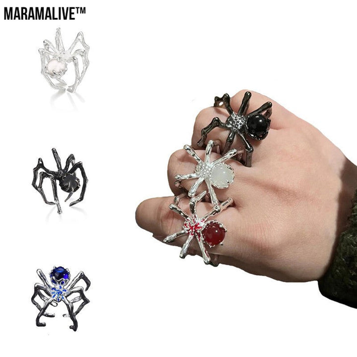 Gothic Spider Ring - Vintage Punk Luxury